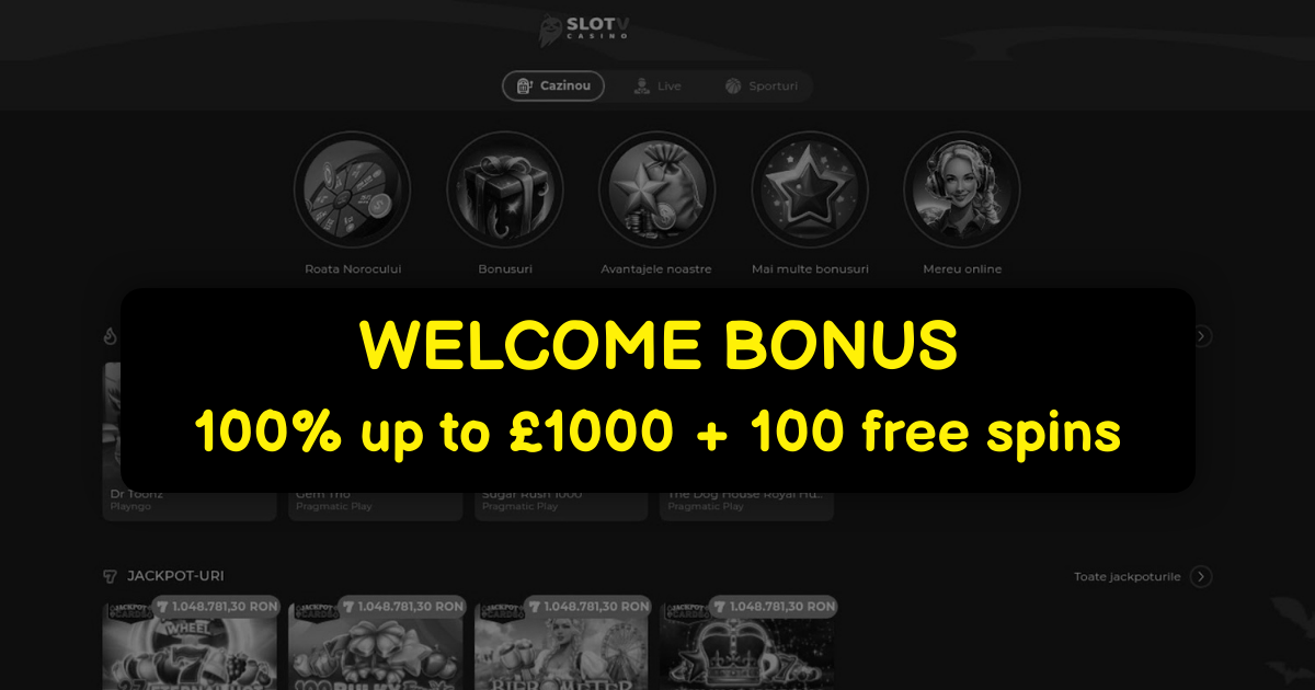 SlotV Casino - Top UK Slots & Mobile Offers