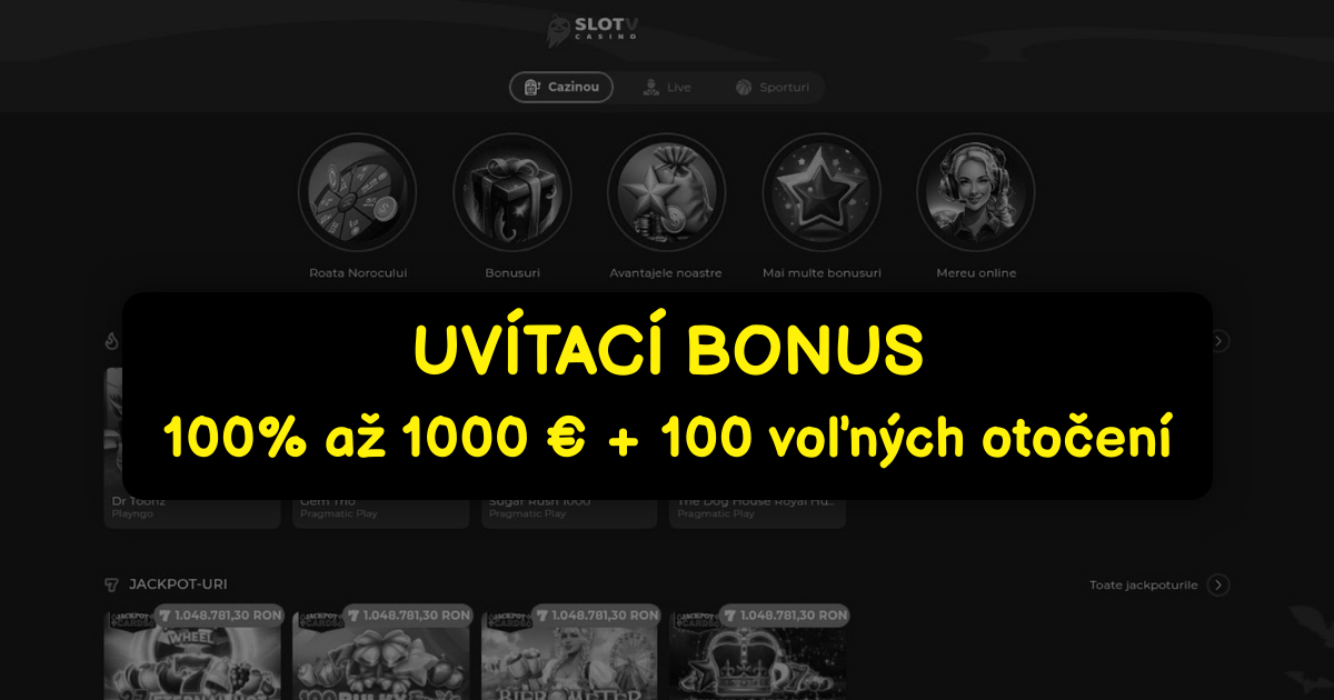 SlotV Casino - Najlepšie Online Automaty a Mobilné Bonusové Ponuky